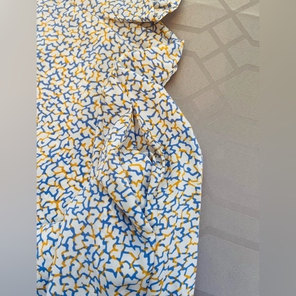 Cuyana Silk Midi Length Printed Dress Size Large - Picture 4 of 8